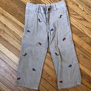 Gymboree 3T boys dinosaur pants